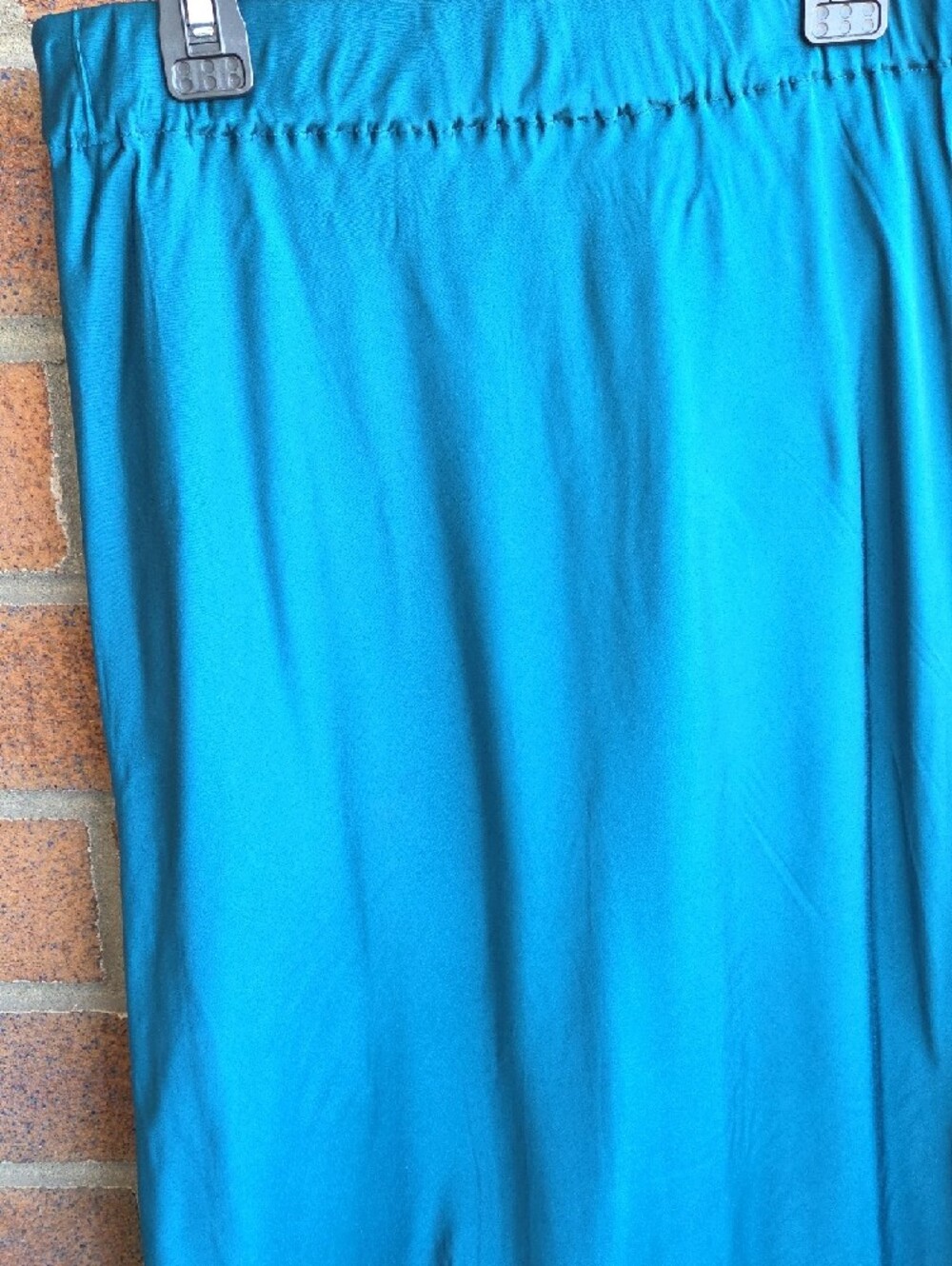 The Kooples Teal Maxi Skirt with Lace Hem - Picture 4 of 9